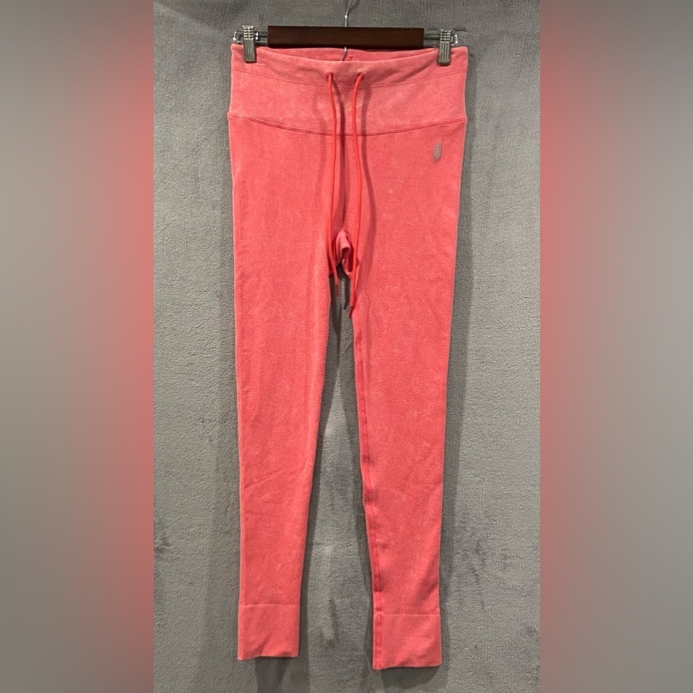 Free People Intimately Free Yoga Leggings Stretch Drawstring Women’s Size M NWOT